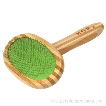 Pet Wire Grooming Slicker Brush With Sticky Beads